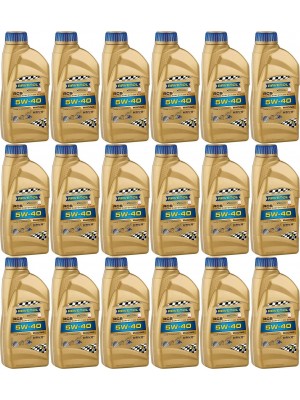 Ravenol RCS Racing Competition Synto SAE 5W-40 Motoröl 18x 1l = 18 Liter