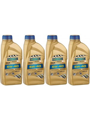 Ravenol RCS Racing Competition Synto SAE 5W-40 Motoröl 4x 1l = 4 Liter