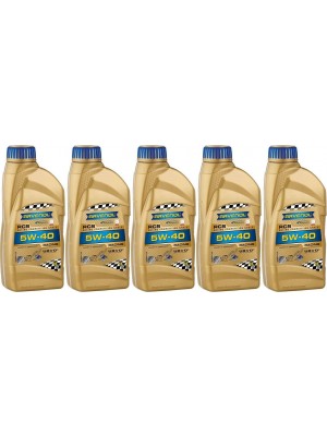 Ravenol RCS Racing Competition Synto SAE 5W-40 Motoröl 5x 1l = 5 Liter