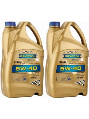 Ravenol RCS Racing Competition Synto SAE 5W-40 Motoröl 2x 5 = 10 Liter