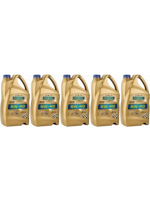 Ravenol RCS Racing Competition Synto SAE 5W-40 Motoröl 5x 5 = 25 Liter