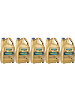 Ravenol RRS RACING RALLYE SYNTO SAE 5W50 Motoröl 5x 5 = 25 Liter