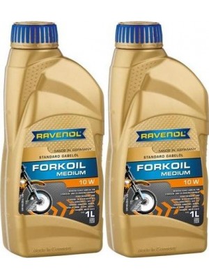 Ravenol FORKOIL Medium 10W Gabel-Öl 2x 1l = 2 Liter