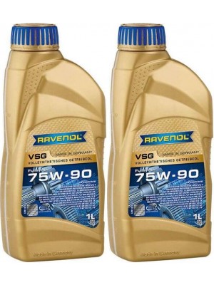 RAVENOL VSG SAE 75W-90 Vollsynth. API GL-4/GL-5 1 Liter 2x 1l = 2 Liter