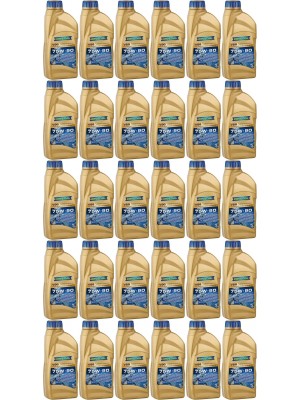 RAVENOL VSG SAE 75W-90 Vollsynth. API GL-4/GL-5 1 Liter 30x 1l = 30 Liter
