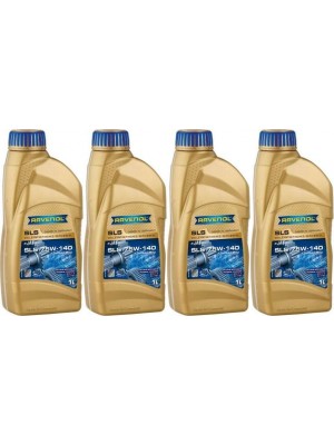 RAVENOL Getriebeoel SLS SAE 75W-140 GL 5 LS 1 Liter 4x 1l = 4 Liter