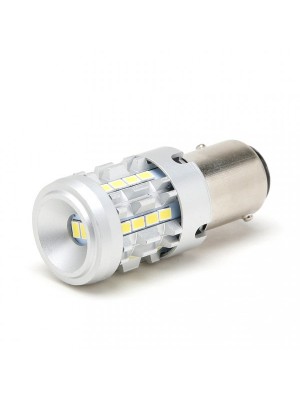LIMOX LED Metalsockel P21/5W Bay15d 26x 3030 SMD Weiß 100 % Canbus Inside