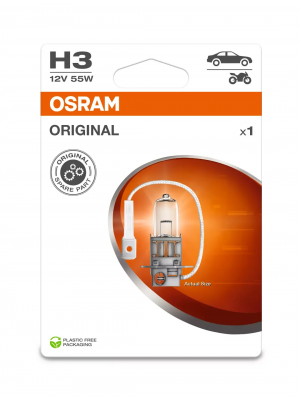 Osram Original Line Glühlampe H3 PK22s 12V 55W 1 Stück