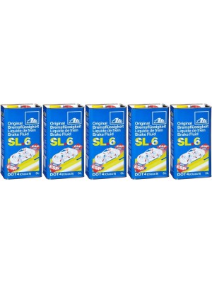 ATE Original Bremsflüssigkeit SL.6 DOT 4 - 5x 5 = 25 Liter