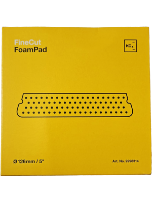Koch-Chemie Fine Cut Foam Pad 126x25mm Polierpad Schleifschwamm für eine professionelle Auto Politur