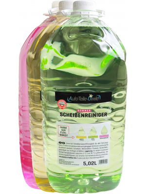 AutoTeile-Direkt Sommer-Scheibenreiniger 3x 5 Liter verschiedene Duftrichtungen zum Vorteilspreis