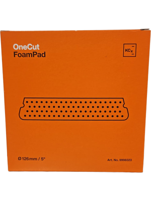 Koch-Chemie OneCut FoamPad 126mm Polierpad Schleifschwamm für eine professionelle Auto Politur