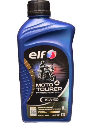 Elf Moto Tourer 4T 15W-50 Motorrad Motoröl 1l Flasche