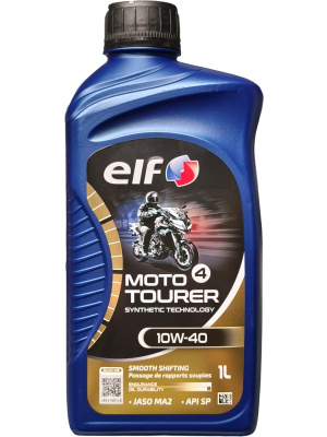 Elf Moto Tourer 4T 10W-40 Motorrad Motoröl 1l Flasche