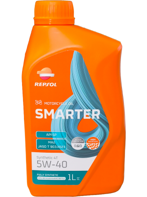 Repsol SMARTER Synthetic 4T 5W-40 Motoröl 1l Flasche