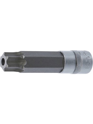 BGS 5103-TB100 Bit-Einsatz | Länge 110 mm | Antrieb Innenvierkant 12,5 mm (1/2"") | T-Profil (für Torx) mit Bohrung T100