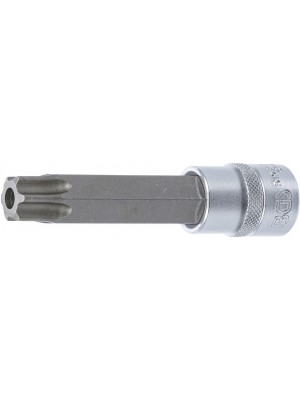 BGS 5103-TB80 Bit-Einsatz | Länge 110 mm | Antrieb Innenvierkant 12,5 mm (1/2"") | T-Profil (für Torx) mit Bohrung T80