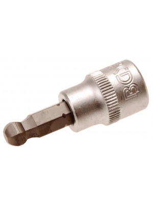 BGS 5115 Bit-Einsatz | Antrieb Innenvierkant 10 mm (3/8"") | Innensechskant mit Kugelkopf 8 mm
