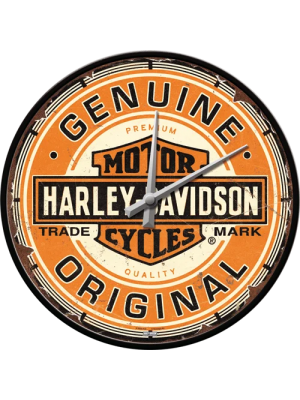 Harley Davidson Genuine Original - Wanduhr DM 31 cm