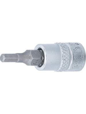 BGS 5155 Bit-Einsatz | Antrieb Innenvierkant 6,3 mm (1/4"") | Innensechskant 3,5 mm