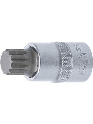 BGS 5180-M17 Bit-Einsatz | Antrieb Innenvierkant 12,5 mm (1/2"") | Innenvielzahn (für XZN) M17
