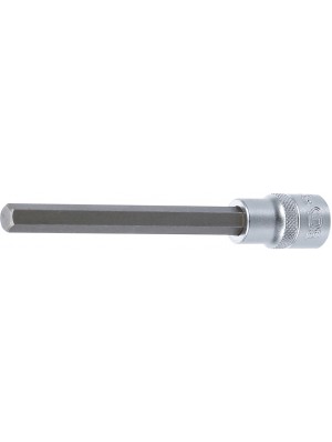 BGS 5184-H10 Bit-Einsatz | Länge 140 mm | Antrieb Innenvierkant 12,5 mm (1/2"") | Innensechskant 10 mm