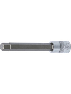 BGS 5184-H13 Bit-Einsatz | Länge 140 mm | Antrieb Innenvierkant 12,5 mm (1/2"") | Innensechskant 13 mm