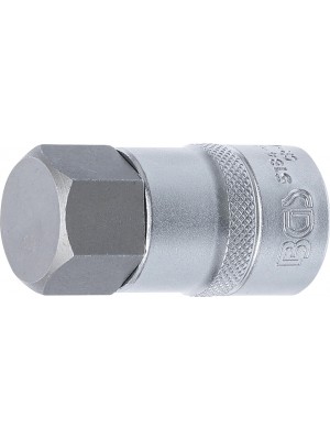 BGS 5184-H24 Bit-Einsatz | Antrieb Innenvierkant 12,5 mm (1/2"") | Innensechskant 24 mm