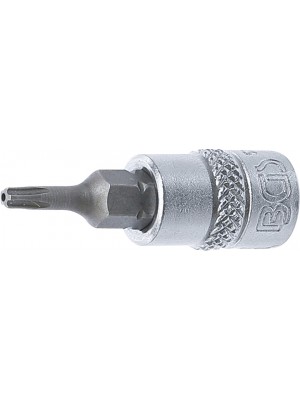 BGS 5184-TS10 Bit-Einsatz | Antrieb Innenvierkant 6,3 mm (1/4"") | TS-Profil (für Torx Plus) mit Bohrung TS10