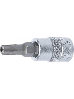 BGS 5184-TS27 Bit-Einsatz | Antrieb Innenvierkant 6,3 mm (1/4"") | TS-Profil (für Torx Plus) mit Bohrung TS27