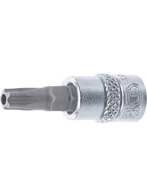 BGS 5184-TS30 Bit-Einsatz | Antrieb Innenvierkant 6,3 mm (1/4"") | TS-Profil (für Torx Plus) mit Bohrung TS30