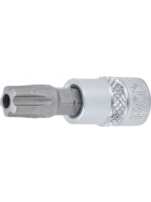 BGS 5184-TS45 Bit-Einsatz | Antrieb Innenvierkant 6,3 mm (1/4"") | TS-Profil (für Torx Plus) mit Bohrung TS45