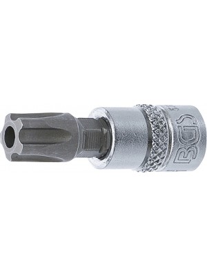BGS 5184-TS50 Bit-Einsatz | Antrieb Innenvierkant 6,3 mm (1/4"") | TS-Profil (für Torx Plus) mit Bohrung TS50