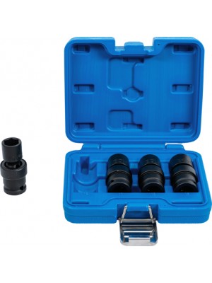 BGS 5200 Kraft-Kugelgelenk-Einsatz-Satz | Antrieb Innenvierkant 12,5 mm (1/2"") | 4-tlg.