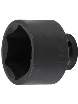 BGS 5205-38 Kraft-Steckschlüssel-Einsatz Sechskant | Antrieb Innenvierkant 12,5 mm (1/2"") | SW 38 mm