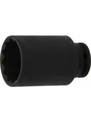 BGS 5234 Kraft-Steckschlüssel-Einsatz Zwölfkant | Antrieb Innenvierkant 12,5 mm (1/2"") | SW 46 mm