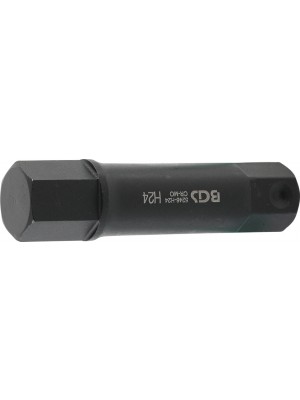 BGS 5246-H24 Bit | Länge 100 mm | Antrieb Außensechskant 22 mm | Innensechskant 24 mm