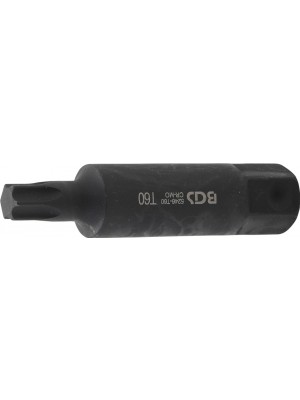 BGS 5246-T60 Bit | Länge 100 mm | Antrieb Außensechskant 22 mm | T-Profil (für Torx) T60