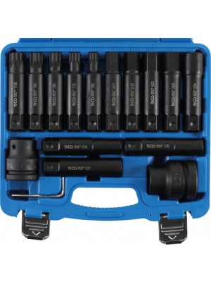 BGS 5246 Lkw-Bit-Satz | 20 mm (3/4"") + 25 mm (1"") | 16-tlg.