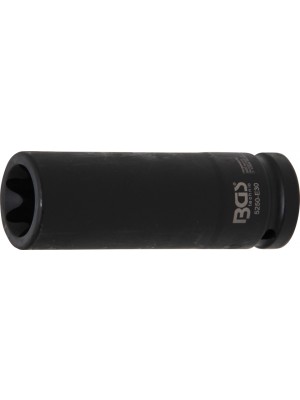 BGS 5250-E30 Kraft-Steckschlüssel-Einsatz E-Profil, tief | Antrieb Innenvierkant 20 mm (3/4"") | SW E30