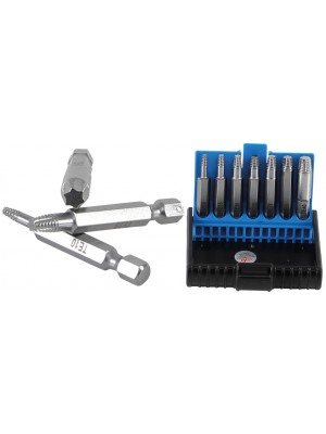 BGS 5284 Schraubenausdreher-Satz | für defektes T-Profil (für Torx) T10 - T40 | 7-tlg.