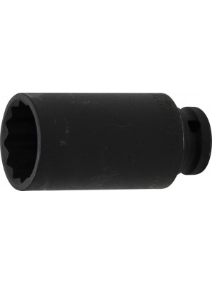 BGS 5337 Kraft-Steckschlüssel-Einsatz Zwölfkant | Antrieb Innenvierkant 12,5 mm (1/2"") | SW 30 mm