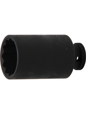 BGS 5341 Kraft-Steckschlüssel-Einsatz Zwölfkant | Antrieb Innenvierkant 12,5 mm (1/2"") | SW 35 mm