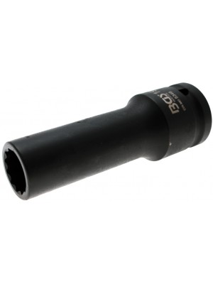 BGS 5346 Kraft-Steckschlüssel-Einsatz Zwölfkant, tief | Antrieb Innenvierkant 20 mm (3/4"") | SW 19 mm