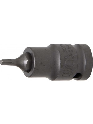 BGS 5369 Kraft-Bit-Einsatz | Länge 55 mm | Antrieb Innenvierkant 12,5 mm (1/2"") | T-Profil (für Torx) T20
