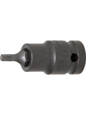 BGS 5370 Kraft-Bit-Einsatz | Länge 55 mm | Antrieb Innenvierkant 12,5 mm (1/2"") | T-Profil (für Torx) T25