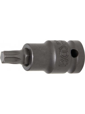BGS 5374 Kraft-Bit-Einsatz | Länge 55 mm | Antrieb Innenvierkant 12,5 mm (1/2"") | T-Profil (für Torx) T50