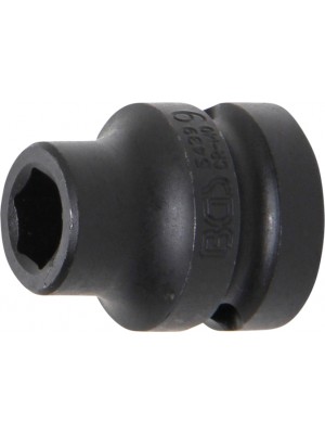 BGS 5439 Kraft-Steckschlüssel-Einsatz Sechskant | Antrieb Innenvierkant 12,5 (1/2"") | SW 9 mm