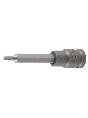 BGS 5470 Kraft-Bit-Einsatz | Länge 100 mm | Antrieb Innenvierkant 12,5 mm (1/2"") | T-Profil (für Torx) T25