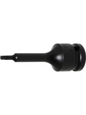 BGS 5480-T20 Kraft-Bit-Einsatz | Länge 75 mm | Antrieb Innenvierkant 12,5 mm (1/2"") | T-Profil (für Torx) T20